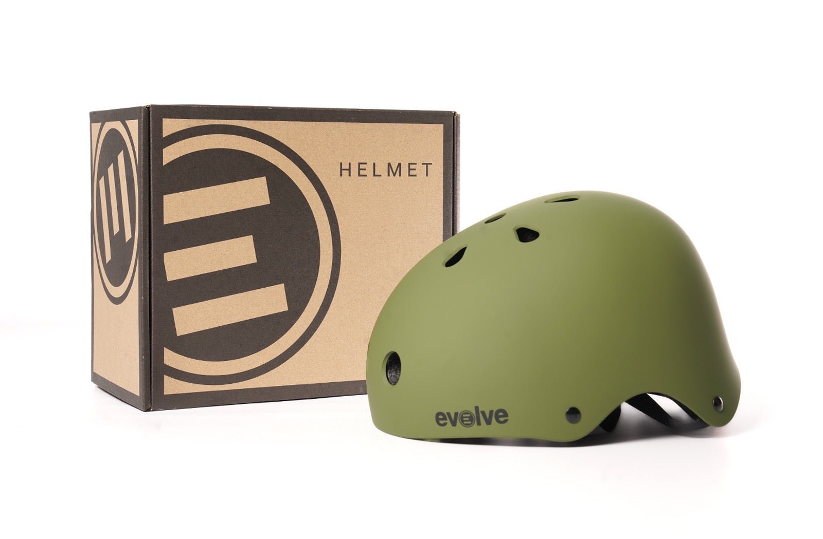 Casco para Skate Eléctrico - Evolve Skateboards - Evolve Skateboards EspañaCascoEvolve Skateboards EspañaEvolve Skateboards EspañaACEVHTBL00 - 2Casco para Skate Eléctrico - Evolve SkateboardsVerde oliva