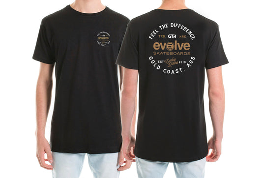 Camiseta Evolve Riders - Feel the Difference - Evolve Skateboards EspañaRopaEvolve Skateboards EspañaEvolve Skateboards EspañaCAMISETA SKATEL
