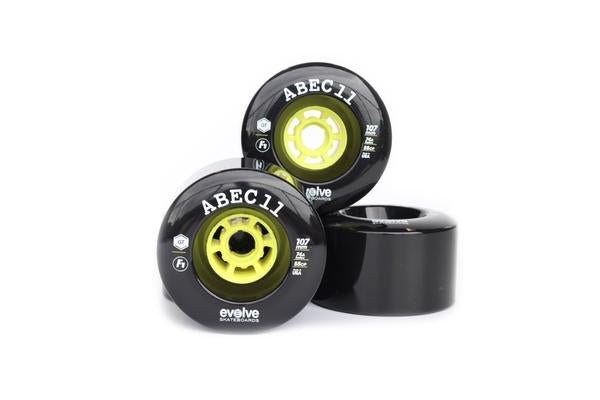 Kit de ruedas de calle - Evolve Skateboards - Evolve Skateboards EspañaKitEvolve Skateboards EspañaEvolve Skateboards EspañaKit de ruedas de calle - Evolve SkateboardsMotor 1500WRuedas 107mm Evolve Abec 74a