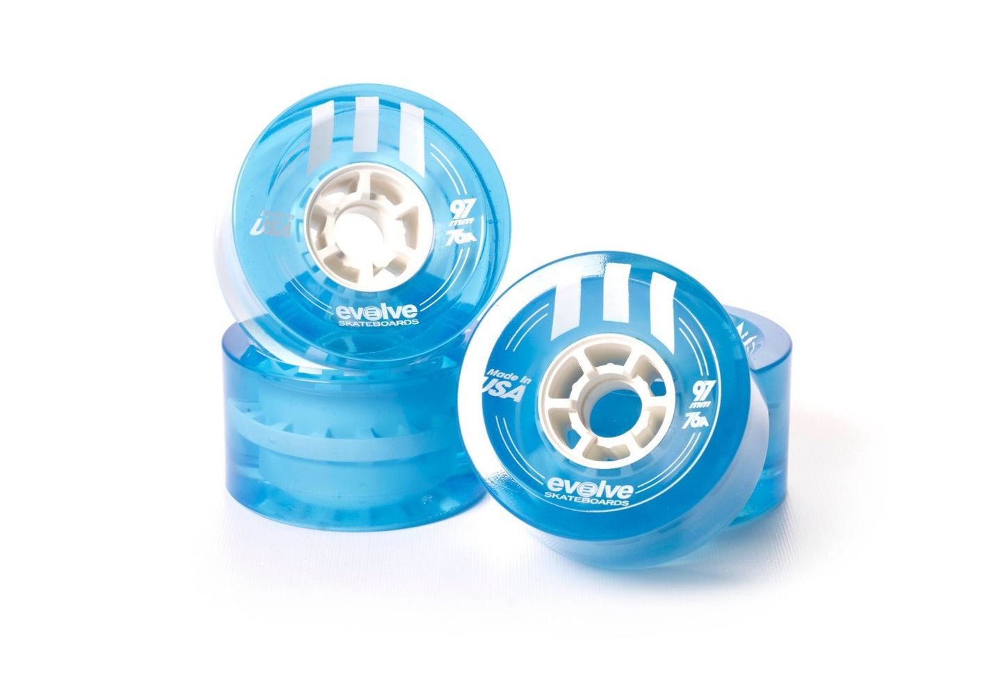 NUEVAS Ruedas Evolve Ice Wheels Street 97mm - Evolve Skateboards - Evolve Skateboards EspañaRueda StreetEvolve Skateboards EspañaEvolve Skateboards EspañaNUEVAS Ruedas Evolve Ice Wheels Street 97mm - Evolve SkateboardsICE AZUL