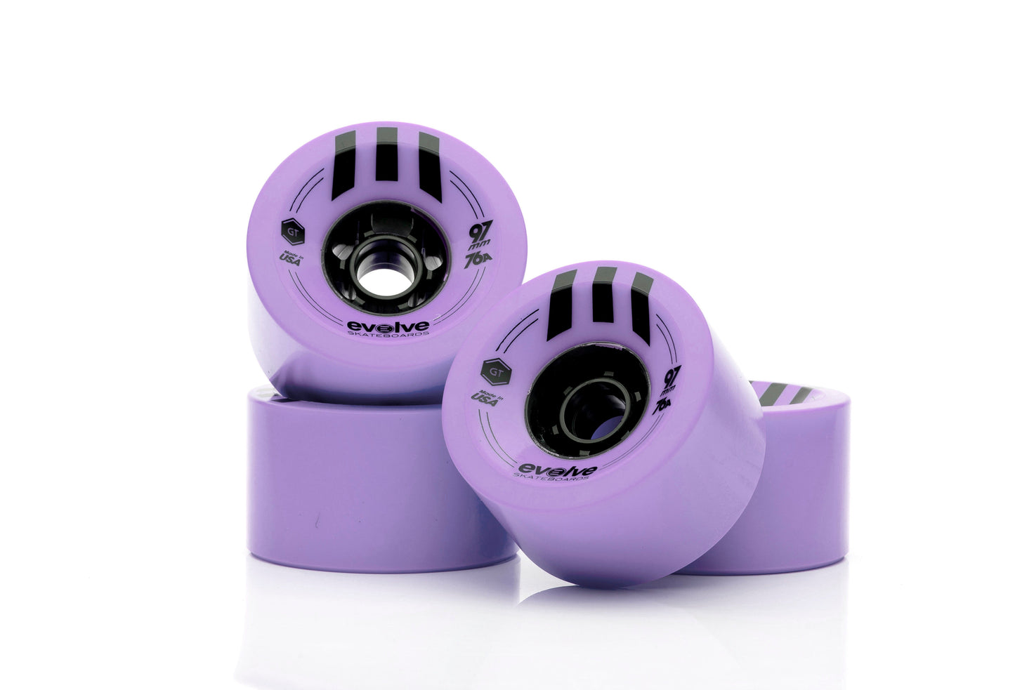 Ruedas Skate eléctrico GTR Street 97mm - Evolve Skateboards - Evolve Skateboards EspañaRueda StreetEvolve Skateboards EspañaEvolve Skateboards EspañaWOGR9776PULILASLILAS